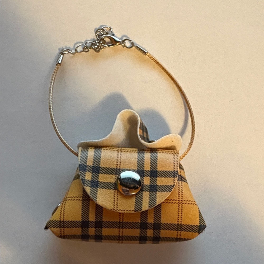 Labubu Plaid Purse Handbag